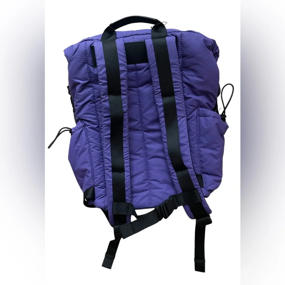 NEW Zara Purple Padded/Inflated Backpack